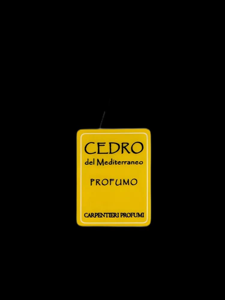 Cedro del Mediterraneo unisex — Carpentieri Profumi